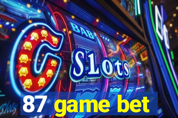 87 game bet